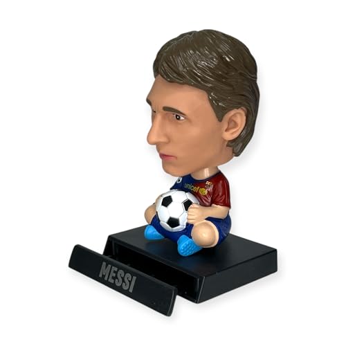 AUGEN Messi C Action Figure Limited Edition Bobblehead with Mobile Holder for Car Dashboard, Office Desk & Study Table (Pack of 1) - Image 2