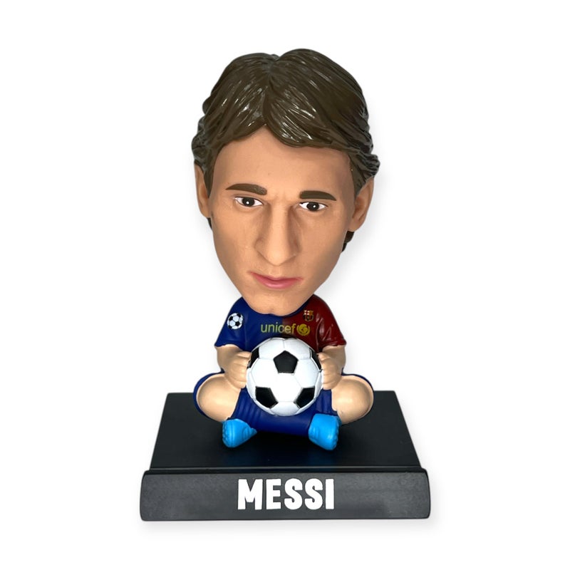 AUGEN Messi C Action Figure Limited Edition Bobblehead with Mobile Holder for Car Dashboard, Office Desk & Study Table (Pack of 1) - Image 5