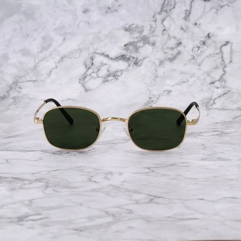 اكسبليست باوتس EXPLICIT POETS 32EP3M-CRUZ MATTGOLD-GREEN SUNGLASSES