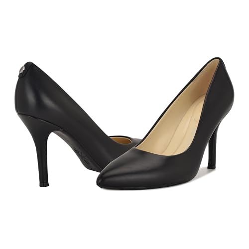 Nine West Women's Fifth9x9 Pump, Black Leather, 9 - Image 2