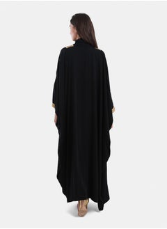 Carina Relaxed Fit Abaya with Sequins  - Image 2