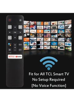 ELTRAZONE Universal Remote Control for All TCL Smart TVs, RC802V Replacement Remote Control for All TCL Android 4K TVs - No Setup Required [No Voice Commands] with battery  - Image 3