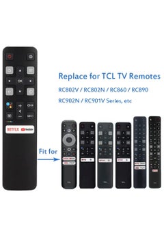 ELTRAZONE Universal Remote Control for All TCL Smart TVs, RC802V Replacement Remote Control for All TCL Android 4K TVs - No Setup Required [No Voice Commands] with battery  - Image 4