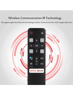 ELTRAZONE Universal Remote Control for All TCL Smart TVs, RC802V Replacement Remote Control for All TCL Android 4K TVs - No Setup Required [No Voice Commands] with battery  - Image 5