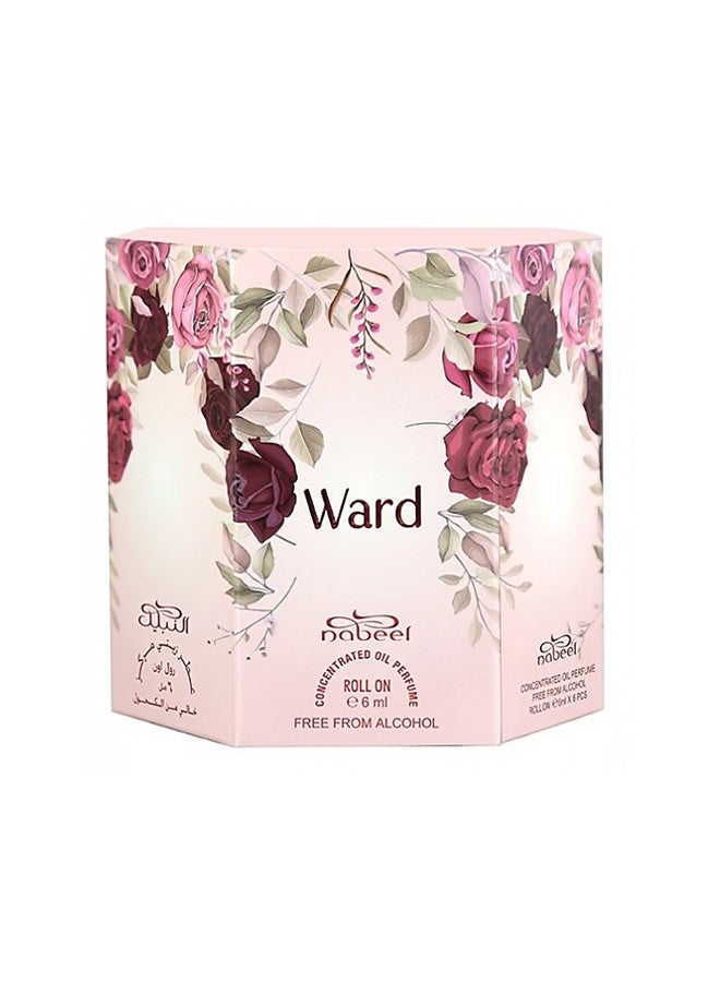 Nabeel 12 Pcs Nabeel Ward 6 ML Roll On Oil Perfume - Image 5
