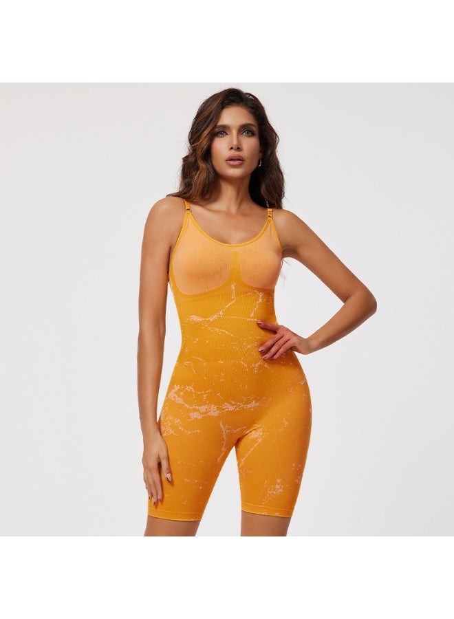 KUYING New Comfortable Skin Friendly Breathable Shaping Waist Cinching Jumpsuit Set Of 2  - Image 2