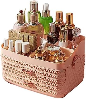 Crobat Desktop Cosmetic Storage Box Dressing Table Multilayer Drawer Storage Box Lipstick Mask Skin Care Finishing Box - Image 3