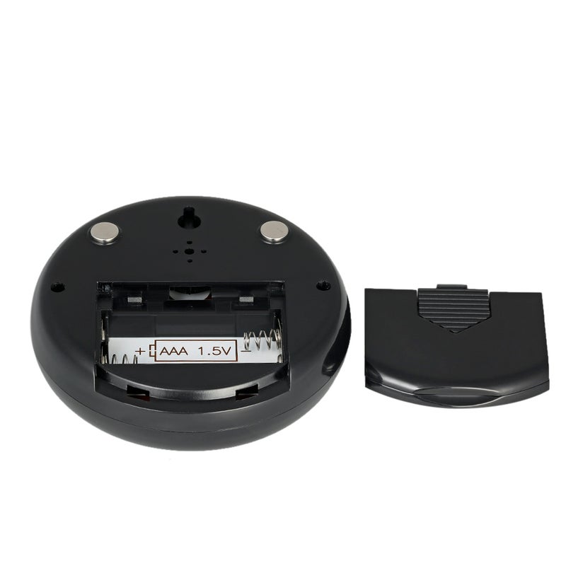 Alyashmac LCD Digital Temperature And Humidity Meter Black 9 x 3.30 x 9cm - Image 4