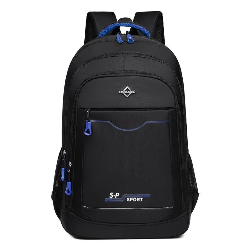 Bluejw Multifunctional Student Backpack Large Capacity Simple Three-Dimensional Design Waterproof PVC Stylish for Travel Business - Image 5