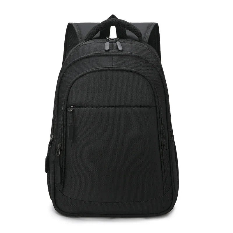 Bluejw Multifunctional Student Backpack Large Capacity Simple Three-Dimensional Design Waterproof PVC Stylish for Travel Business - Image 1
