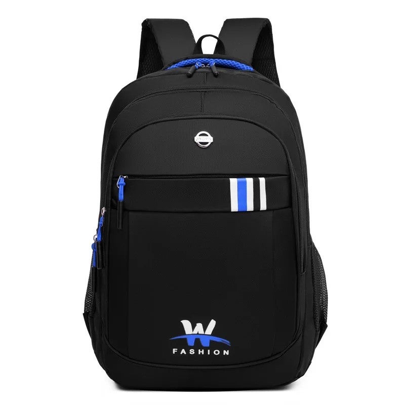 Bluejw Multifunctional Student Backpack Large Capacity Simple Three-Dimensional Design Waterproof PVC Stylish for Travel Business - Image 3