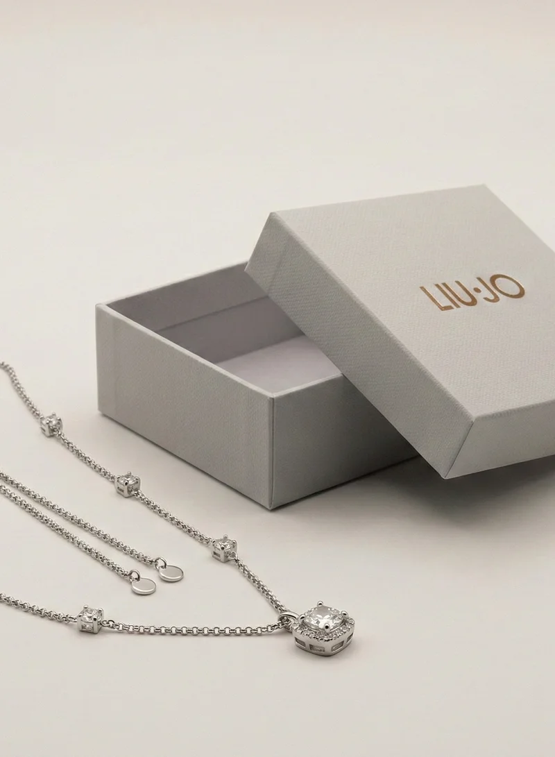 Liu Jo  Liu Jo Luna Silver Necklace - LJ2255 for Women | Best Price UAE