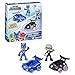PJMASKS PJ Masks Catboy vs Luna Girl Battle Racers Preschool Toy Vehicle and Action Figure Set for Kids Ages 3 and Up - Image 4