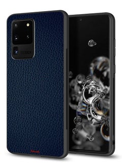 Tolwak غطاء حماية جلدي بنمط هندسي لهاتف Samsung Galaxy S20 Ultra 5G  - Image 1