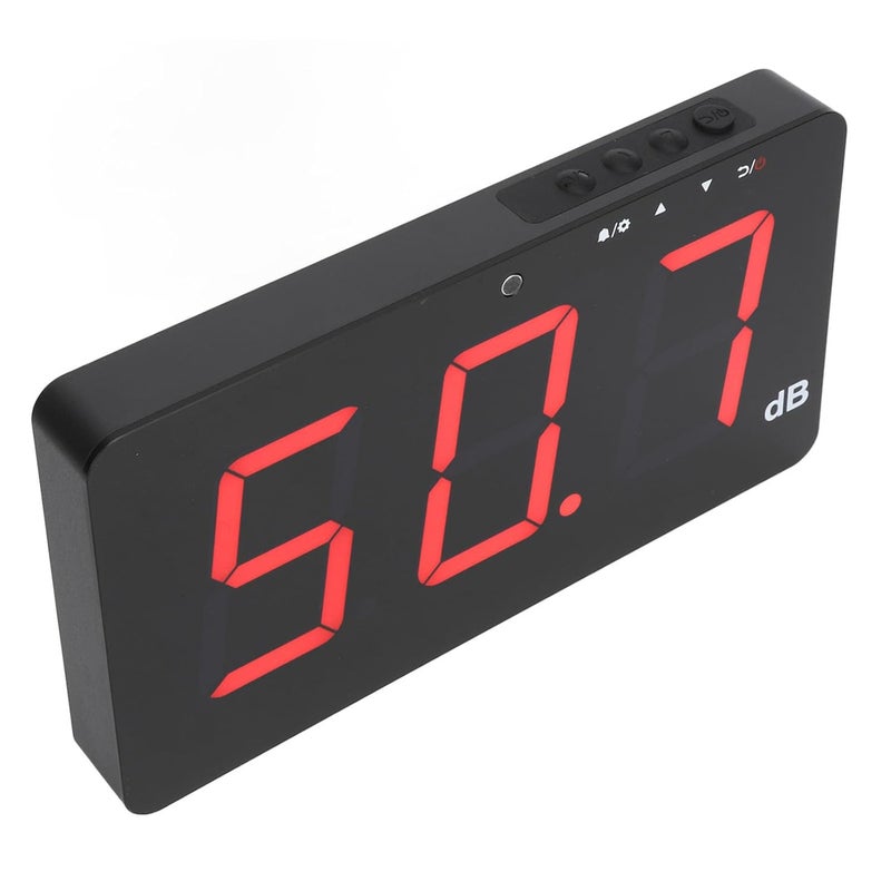 Aqxreight 9.6 Inch LCD Digital Sound Level Meter Wall Mount Noise Measurement Device - Image 1