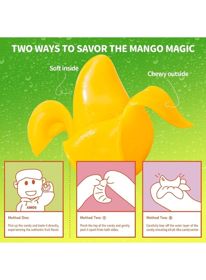 Amos Peelerz Gummy Mango, 65g - Image 3
