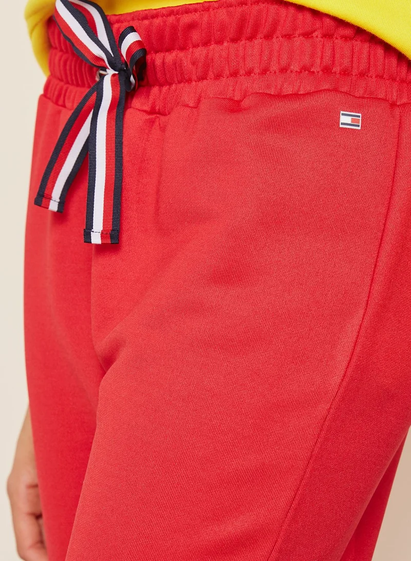 TOMMY HILFIGER Tie Waist Joggers