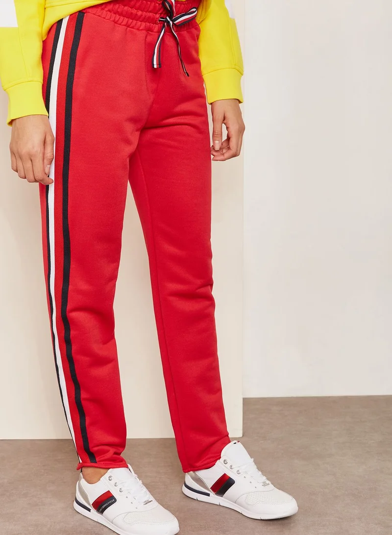 TOMMY HILFIGER Tie Waist Joggers