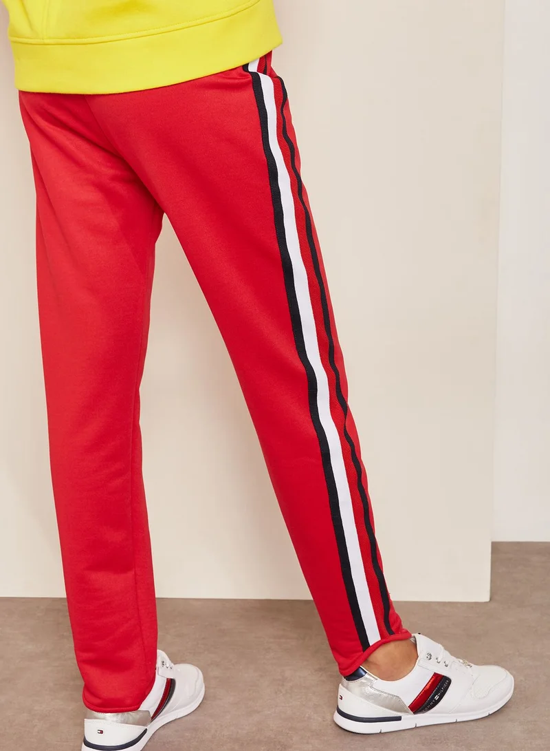 TOMMY HILFIGER Tie Waist Joggers