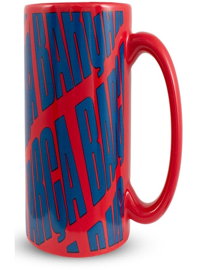 Hy-Pro Officially Licensed Barcelona Ceramic Barca Mug - 11oz/325 ml Football Fan Cup for Hot Drinks - Microwave & Dishwasher Safe Gift for Men & Boys - Image 2