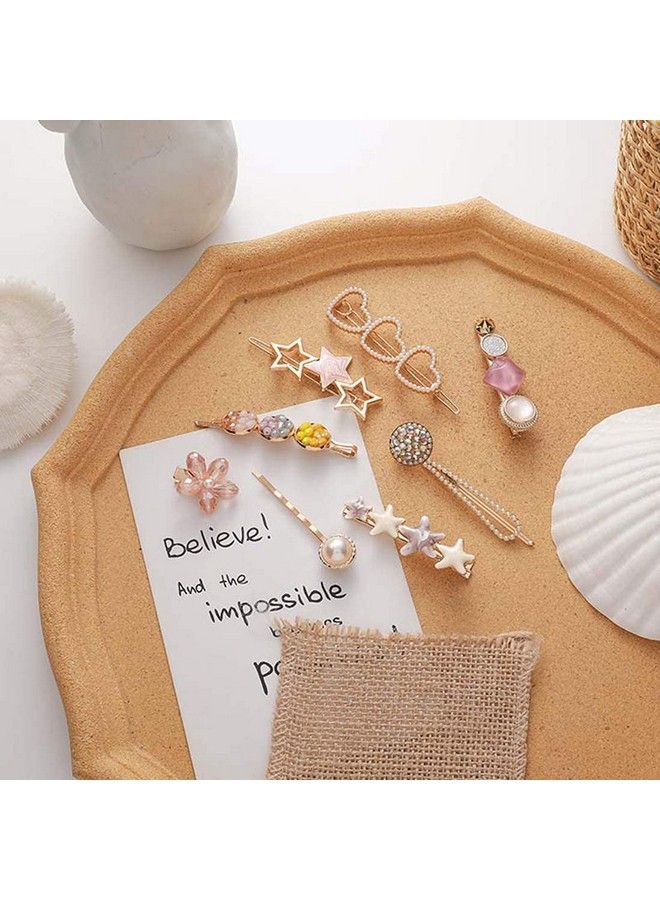 ANNACREATIONS 8 Pcs Premium Korean Stylish Hair Clips For Women And Girls - Image 5