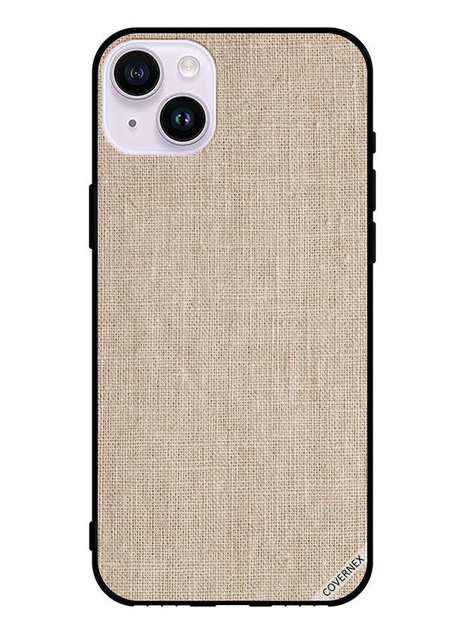 Covernex Protective Case Cover For Apple iPhone 14 Cloth Texture - Image 1