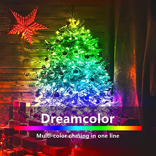 Nisco Smart Fairy Lights Plug-in, 10 Mtr 100 LED String Lights with USB & Bluetooth, RGB Color Changing Light with Remote & App Control for Diwali Lights, Christmas Decoration, Outdoor & Indoor Decor - Image 2