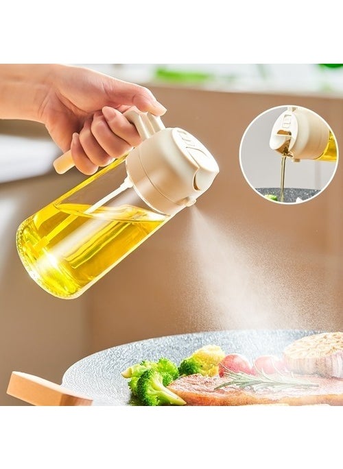 Twinstore34 - New Generation Spray Oil Pot Airfryer Multi-Purpose Oil Sprayer Oil Sauce Bowl Vinegar Jug Lemon Jug Dual Function - Image 1