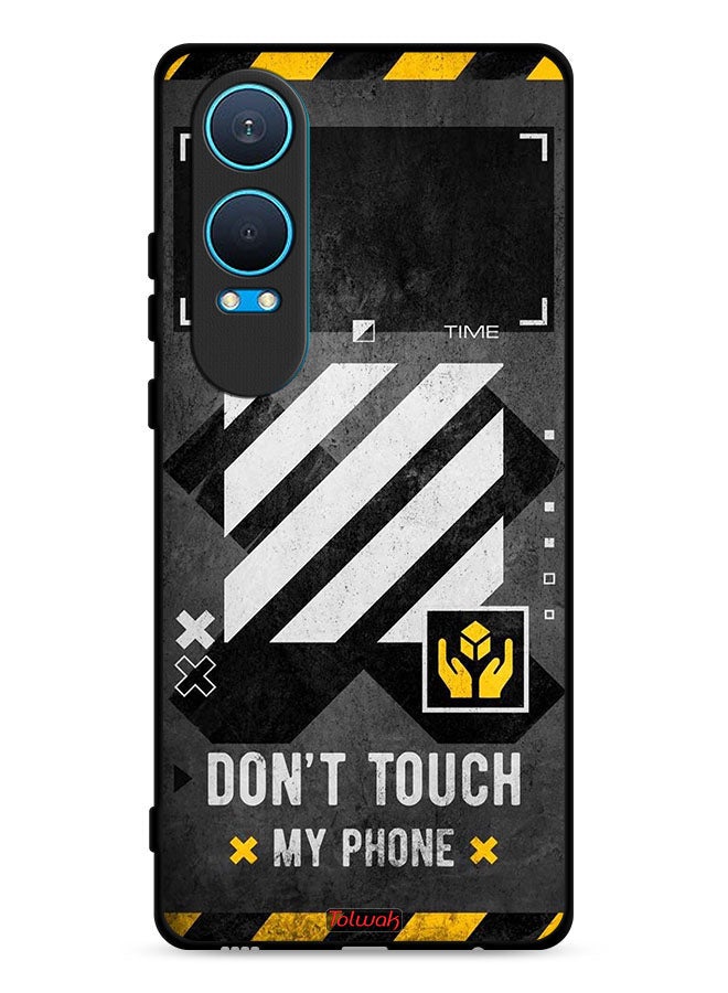 Tolwak OnePlus Nord CE4 Lite 5G Protective Case Cover Do Not Touch My Phone  - Image 1