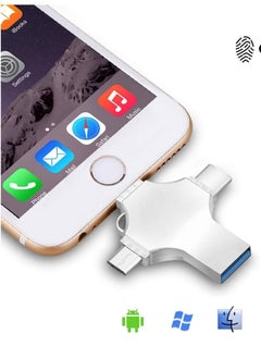 ماركة غير محددة محرك القلم USB 3.0 سعة 256 جيجابايت ايفون ايباد iOS أندرويد  - Image 4