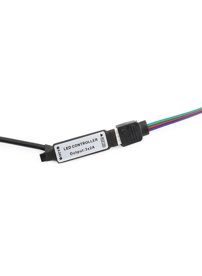 12V Iridescent LED Strip Light Kit, RGB Color Bluetooth WiFi Remote Controller, Indoor and Outdoor Waterproof Light Strip,Can be Sheared - Image 3