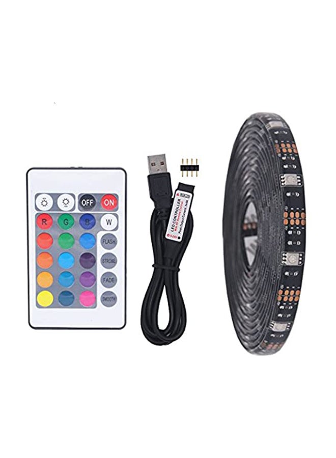 12V Iridescent LED Strip Light Kit, RGB Color Bluetooth WiFi Remote Controller, Indoor and Outdoor Waterproof Light Strip,Can be Sheared - Image 2
