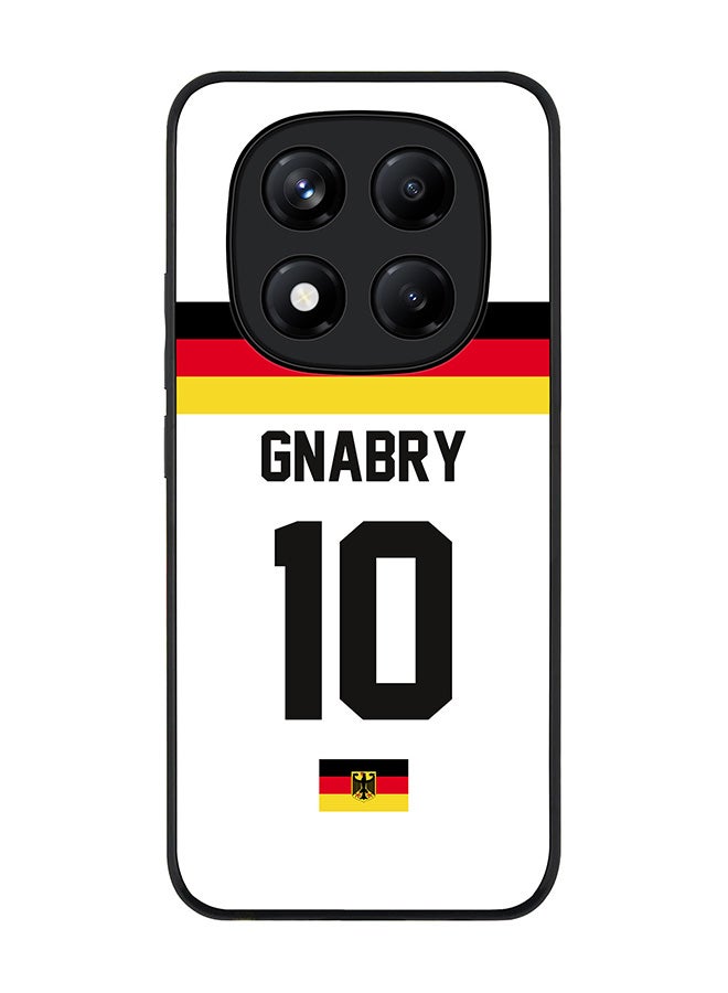 Stylizedd For Xiaomi Redmi Note 14 Pro 4G 4G Case,Slim fit Camera Protection, Shockproof Thin Phone cover  - Football - Germany,  Gnabry - Image 1