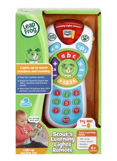 LeapFrog Scout's Learning Lights Remote, Musical Baby Toy, Baby Toy with Lights, Sounds, Numbers & Letters, Interactive Educational Toy for Children 6 Months+, 1, 2, 3, 4 Year Olds Boys & Girls - pzsku/Z78C1EA8919E32D9A02EEZ/45/_/1737031633/5b35538e-dcf0-4a1d-af7f-cfdafd45de94