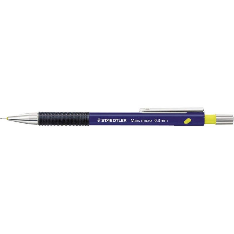 STAEDTLER Mars Micro Precision Retractable Mechanical Pencil for Writing, Drawing, Engineering Drafting, 0.3mm Lead, 775 03 - Image 1