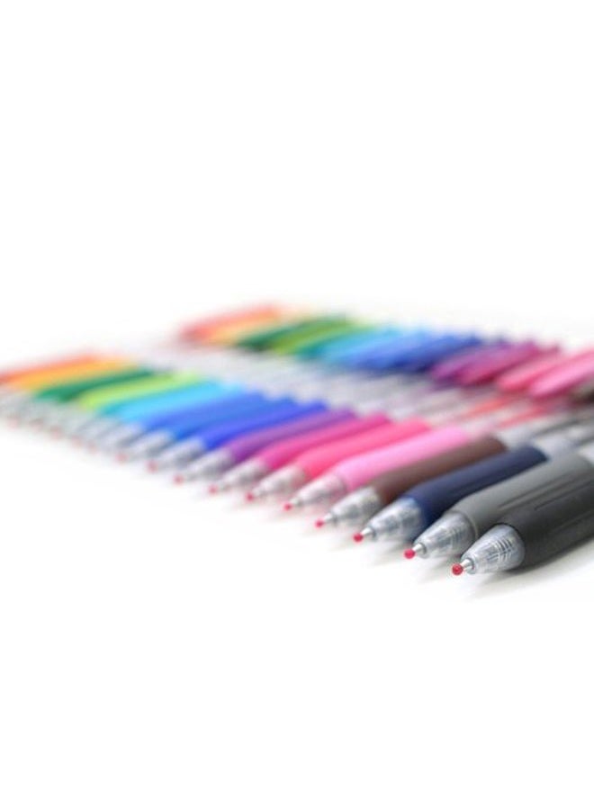 Zebra Technologies Zebra Sarasa Clip Pen 0.5 mm, Blue/Green (JJ15-BG) - Image 4