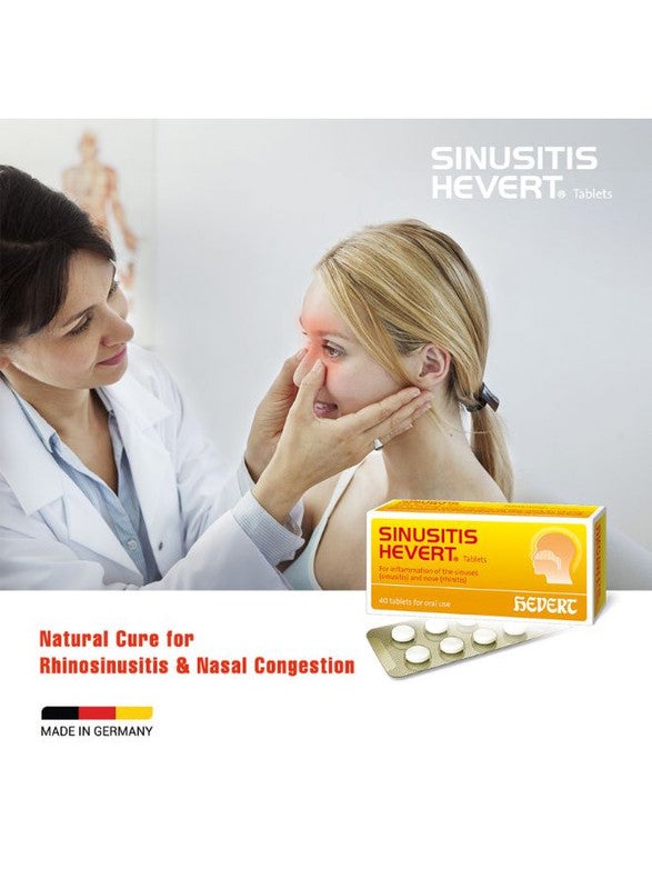 HEVERT Sinusitis Hevert Tablets 40’S - Image 2