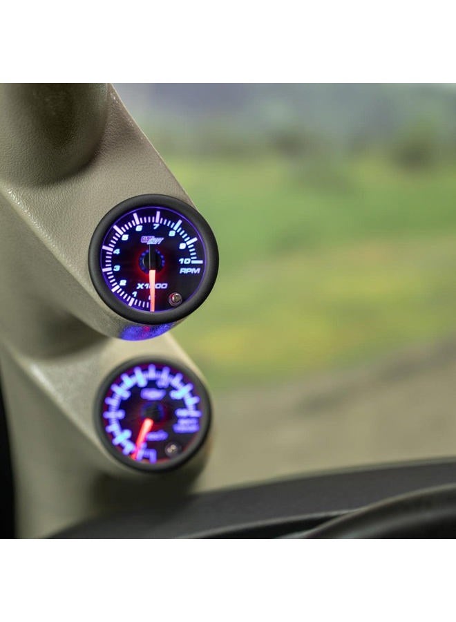 GLOWSHIFT Tinted 7 Color 2 Tachometer Gauge by GlowShift - Image 3