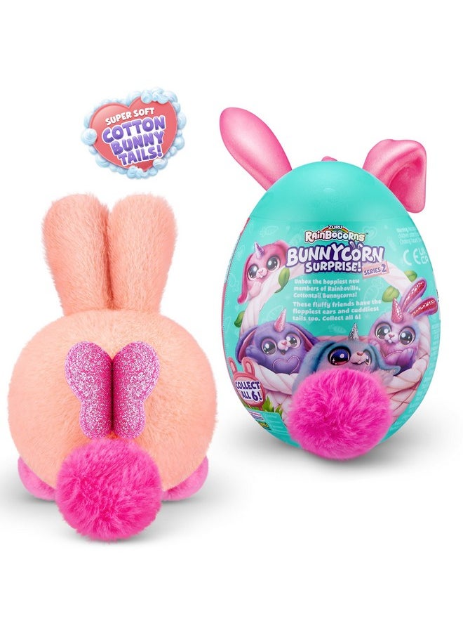 Rainbocorns - Bunnycorn Surprise Series 2 (2 Pack) By Zuru Rabbit Bunny Plush Toy Girls Gift Idea (Randomized Non Duplicate) - Image 1