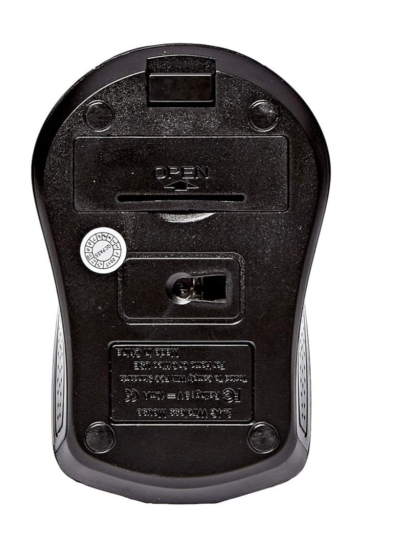 Enet Enet G211-33 Wireless Optical Mouse - Black  - Image 2