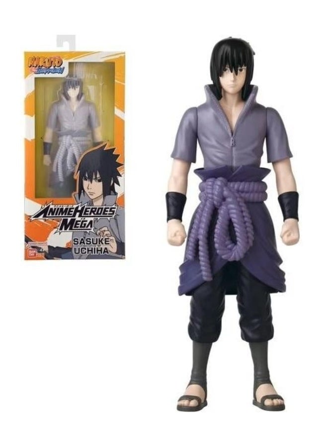 Bandai Anime Heroes Mega Sasuke Uchicha Collectible Figure 12-Inches - Image 1