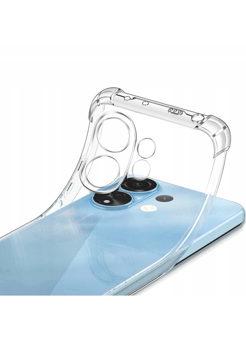 Generic - Reinforced Corners Transparent Anti Scratch Soft TPU Rubber Silicone Protective Cover for Phone For Xiaomi Redmi Note 13 4G - Image 1