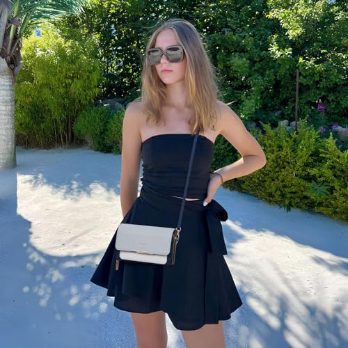 Roulens Small Crossbody Bag for Women,Cell Phone Purse Women's Shoulder Handbags Wallet Purse with Credit Card Slots - Image 2