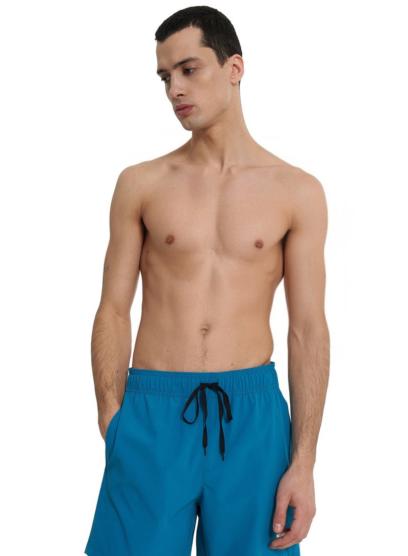 Termit Termit Men's Beach Shorts Blue – Swimming Fabric, Quick-Drying, Chlorine Resistant, Adjustable Waistband, 2 Pockets for Comfort  - Image 1