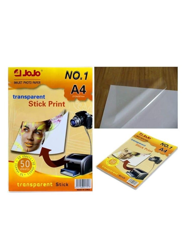 JOJO A4 Self-Adhesive Stick Print Paper - Image 2