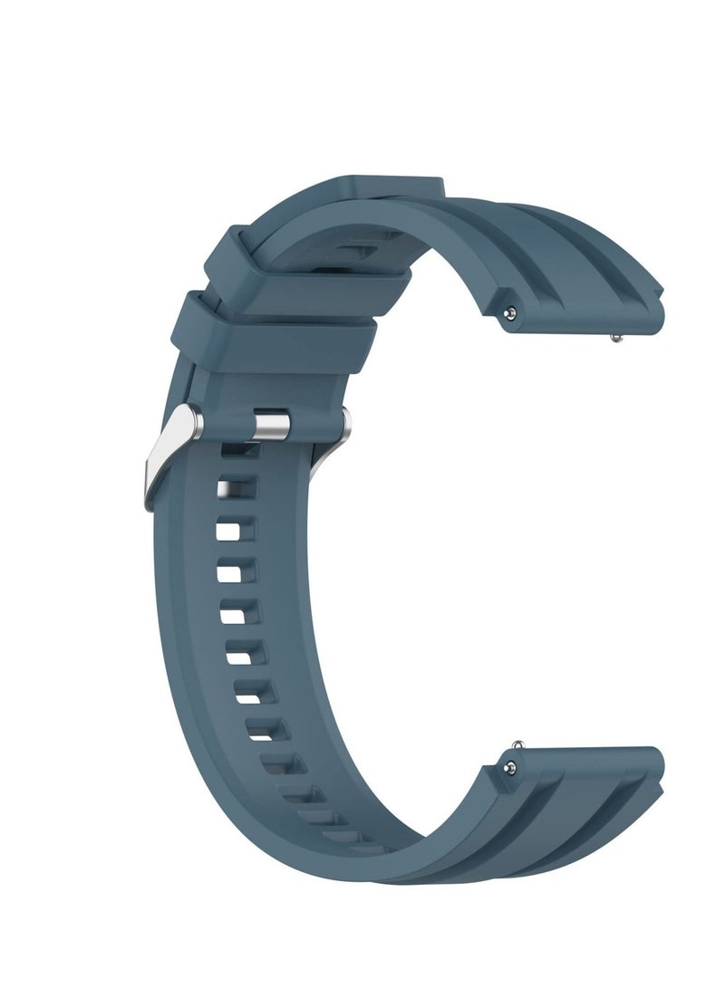 Captaintech Soft Silicone Bands, breathable soft silicone strap with Huawei Watch GT3 PRO | GT3 46mm | Huawei Runner | Huawei Watch 3, for Men Women (6 Pack) - Image 2