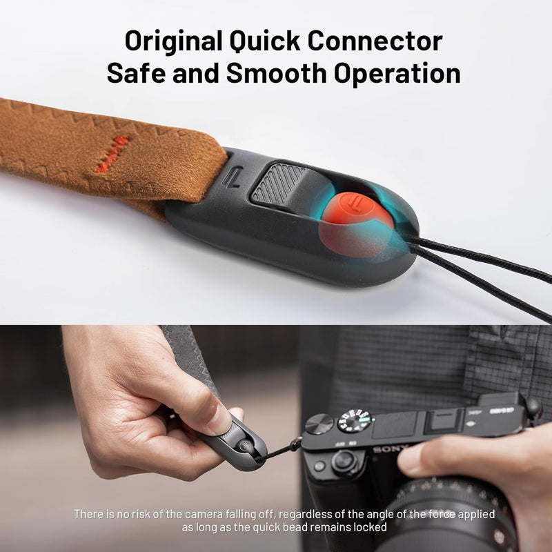 PGYTECH Camera Wrist Strap Air for Photographers Adjustable Quick Release Camera Hand Strap for Sony, Nikon, Canon, Gopro - Image 3