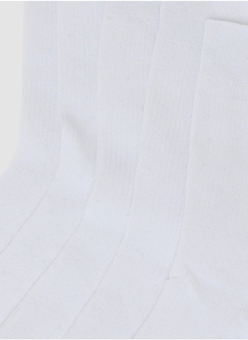 Seventy Five Basics Pack Of 5 Crew Length Socks  - Image 2