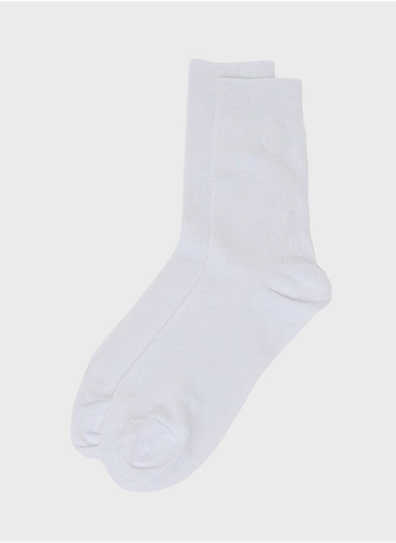 Pack Of 5 Crew Length Socks