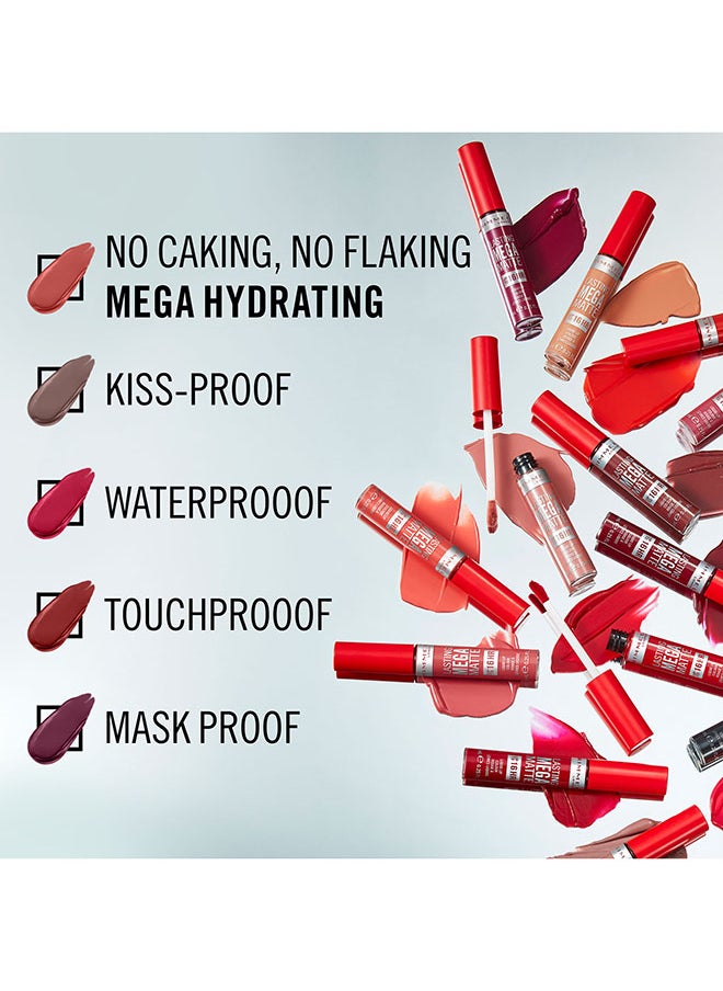 RIMMEL LONDON - Lasting Mega Matte Liquid Lipstick  810  Plum this Show - Image 1
